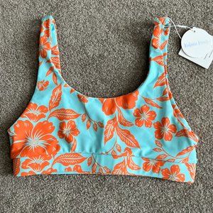 NWT Kulani Kinis - Bikini Top - Floral - Size Large